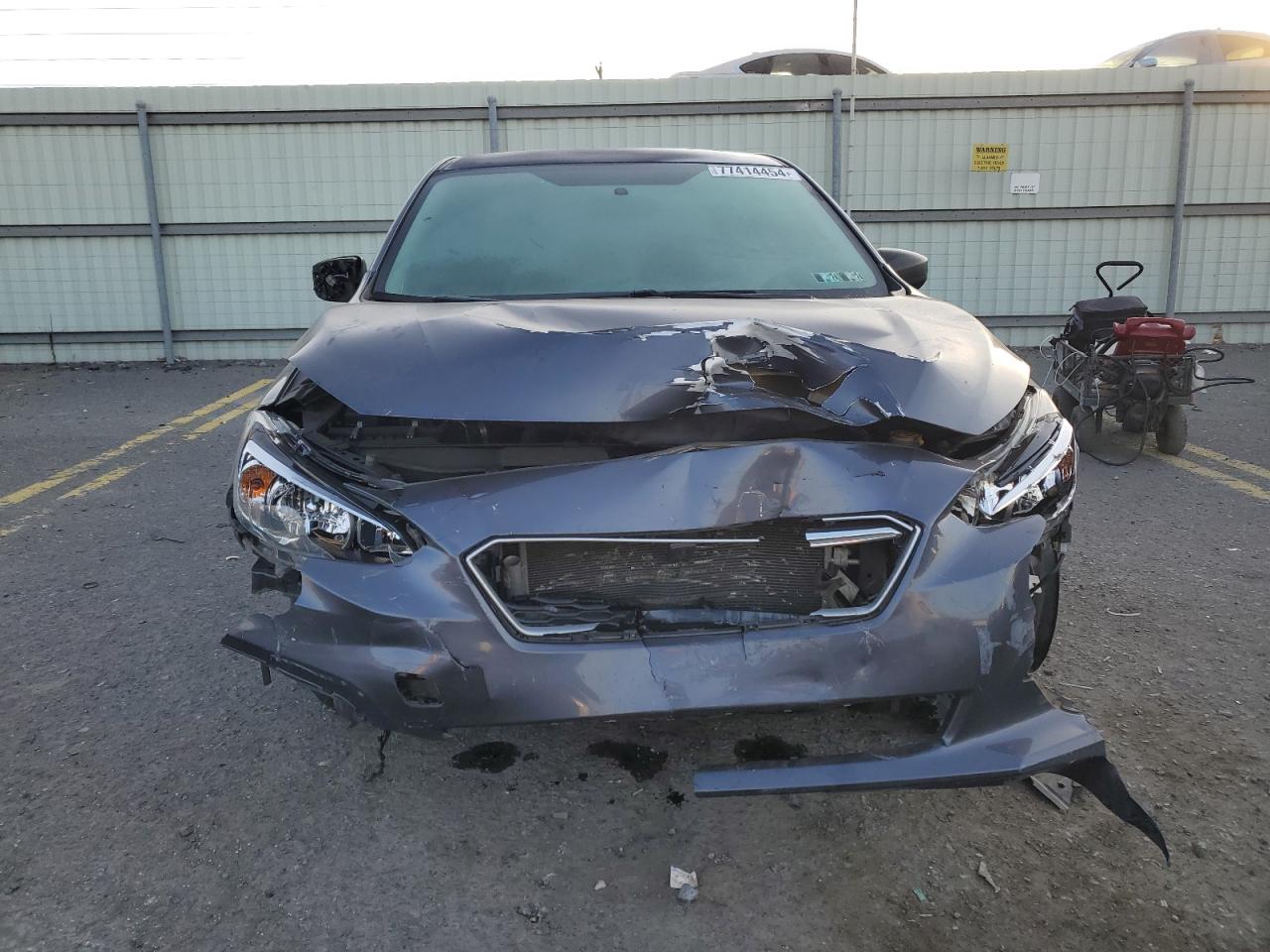 2017 Subaru Impreza VIN 4S3GKAA67H3610389 Copart auction photo, front end damage thumbnail 5