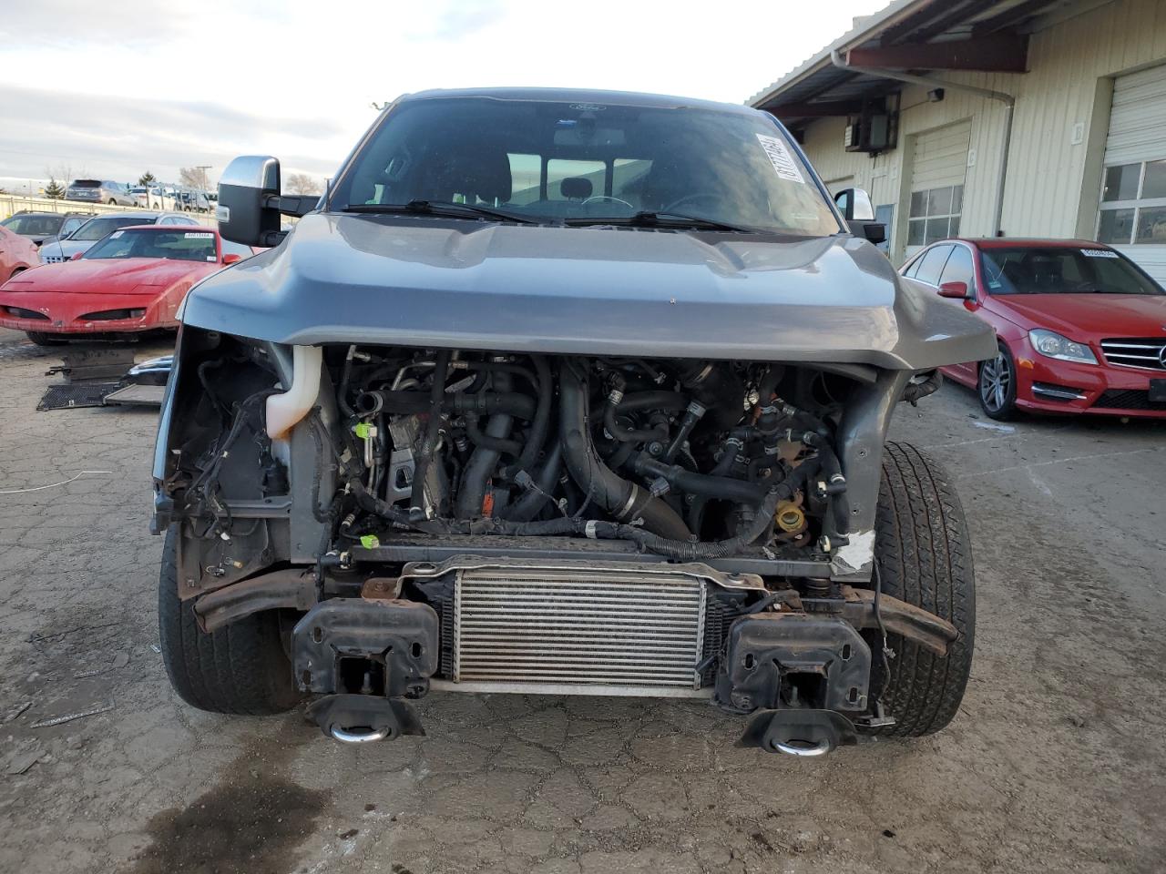 2021 Ford F-150 VIN 1FTFW1ED2MFC01542 Copart auction photo, front end damage thumbnail 5