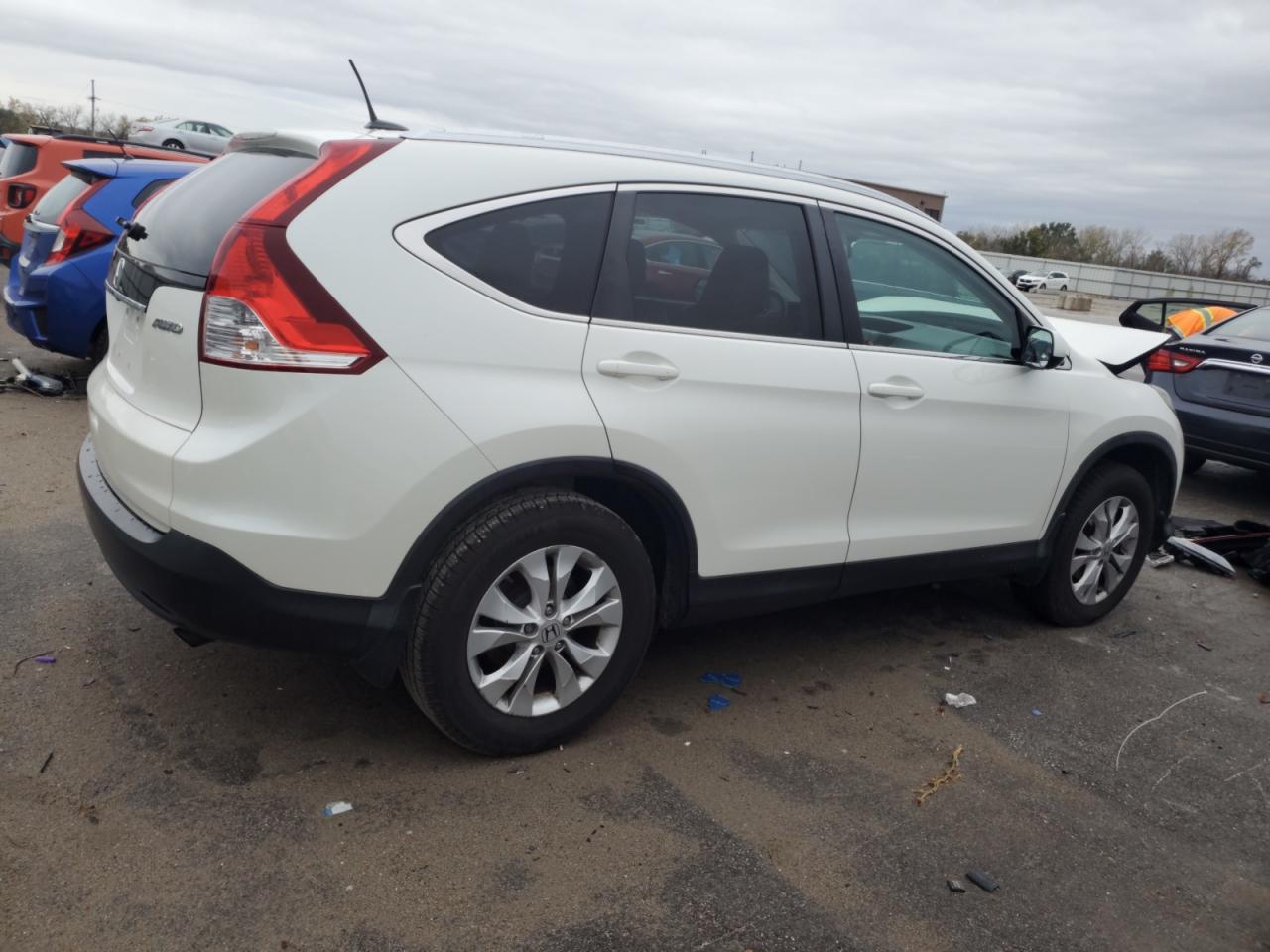 2013 Honda CR-V VIN 5J6RM4H7XDL071838 Copart auction photo, front end damage thumbnail 3