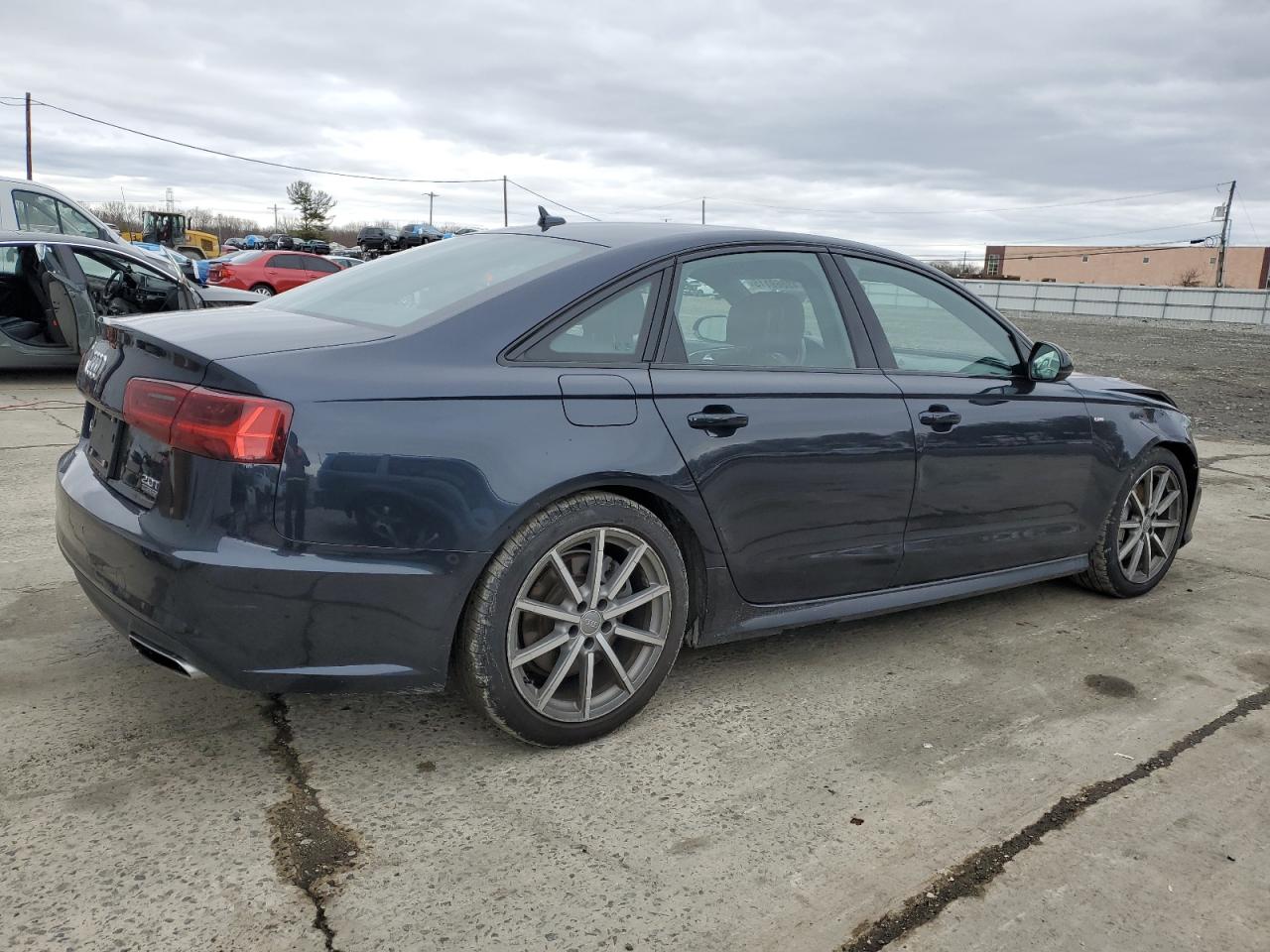 2018 Audi A6 VIN WAUF8AFCXJN085022 Copart auction photo, front end / side damage thumbnail 3