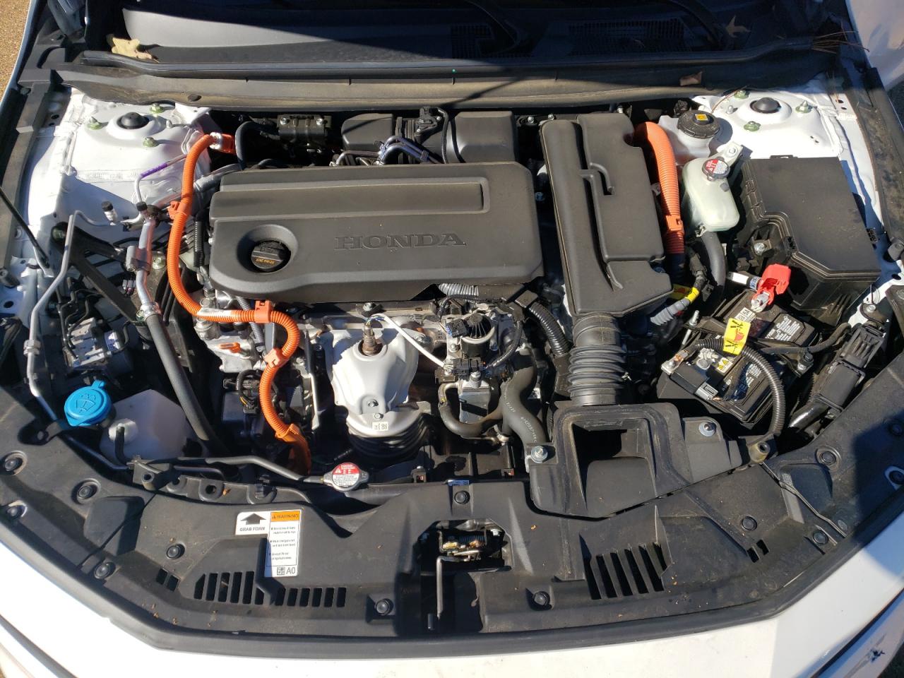 2023 Honda Accord VIN 1HGCY2F55PA055585 Copart auction photo, front end / side damage thumbnail 12