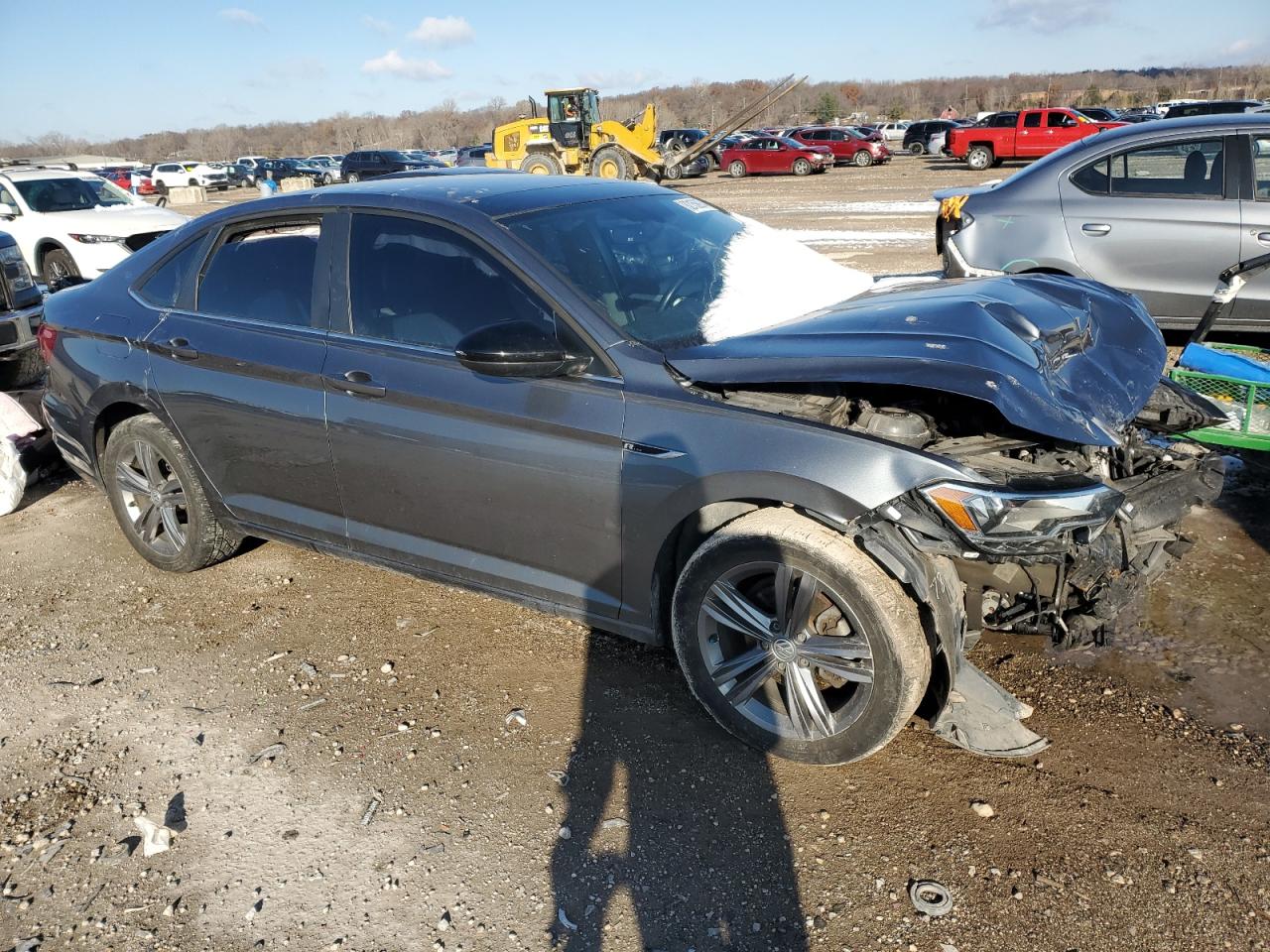 2019 Volkswagen Jetta VIN 3VWCB7BU0KM228304 Copart auction photo, front end damage thumbnail 4