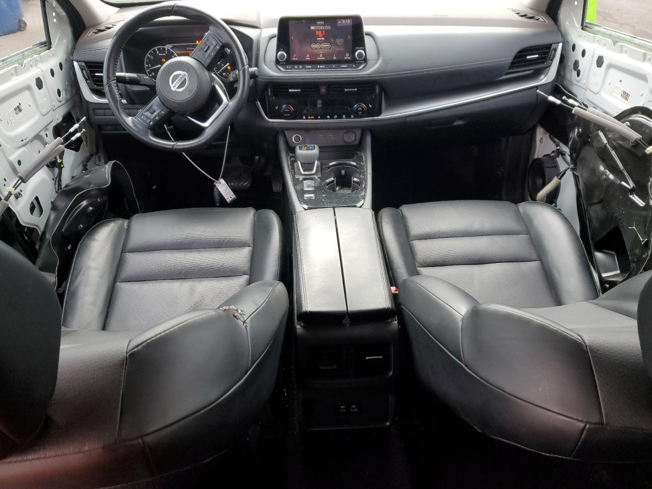 2021 Nissan Rogue VIN 5N1AT3BA7MC718180 Copart auction photo, front end / side damage thumbnail 8