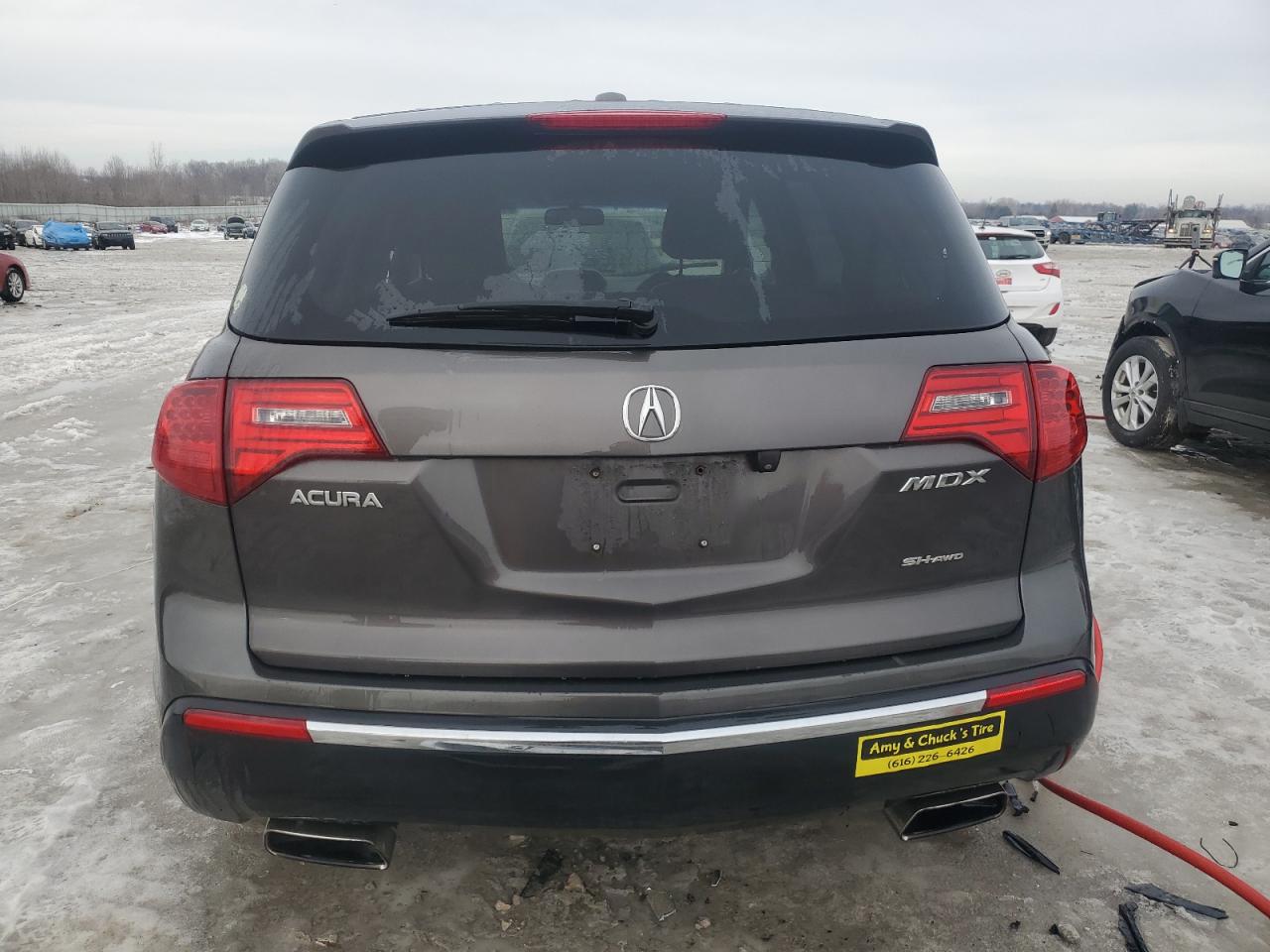2010 Acura MDX VIN 2HNYD2H69AH528719 Copart auction photo, front end damage thumbnail 6