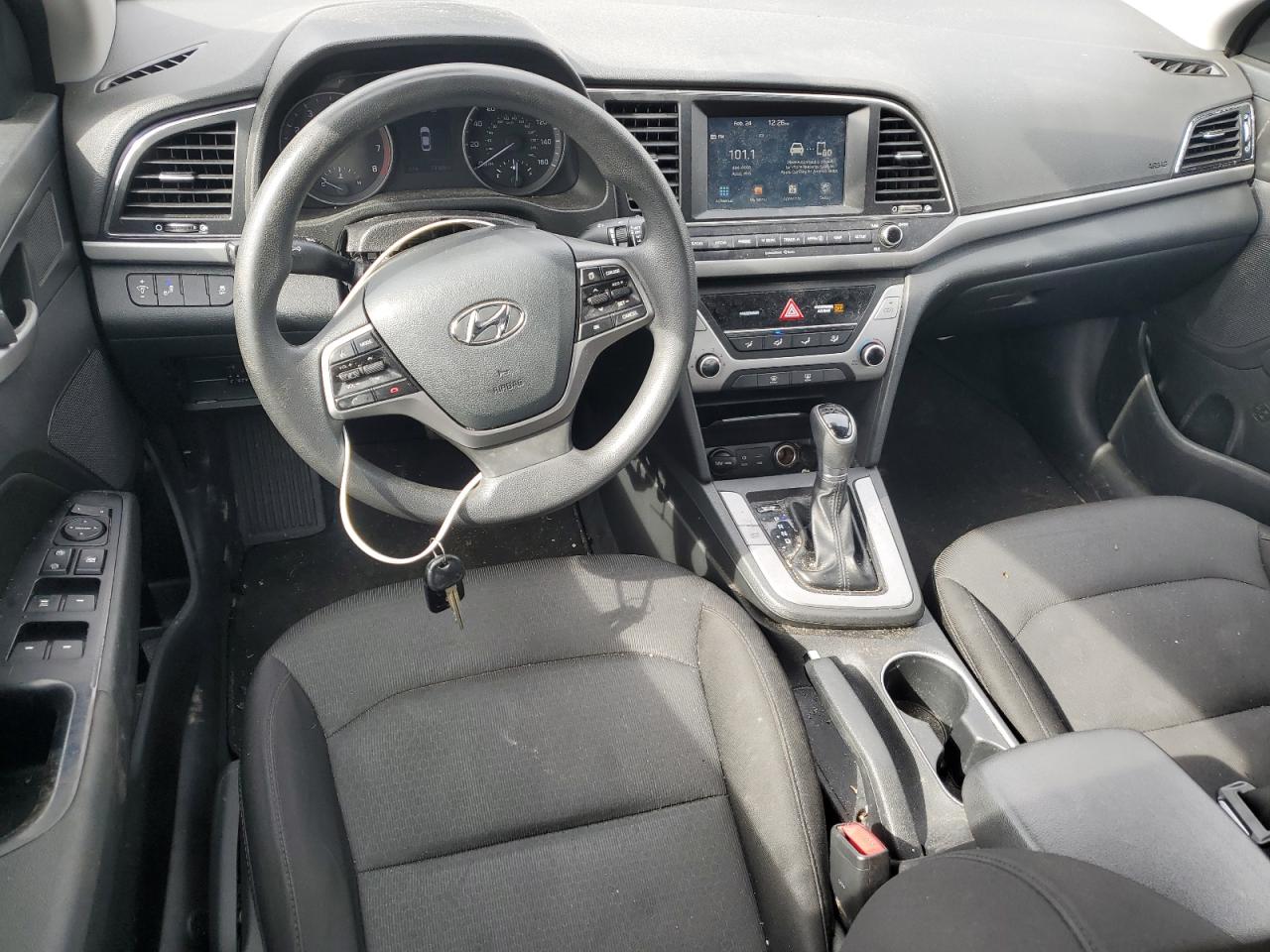 2018 Hyundai Elantra VIN 5NPD84LF1JH229843 Copart auction photo, vandalism damage thumbnail 8