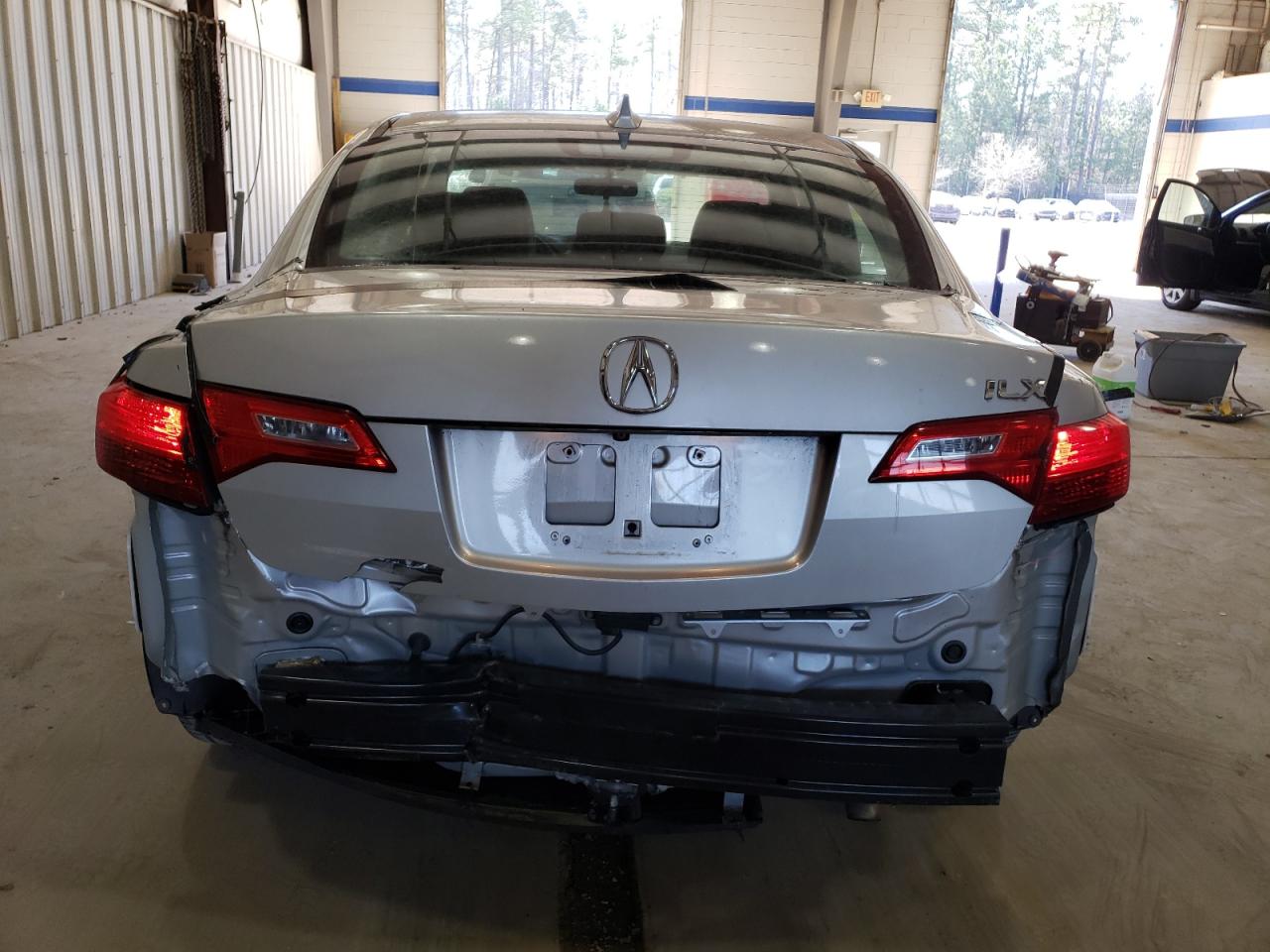 2014 Acura ILX VIN 19VDE1F32EE003581 Copart auction photo, rear end damage thumbnail 6