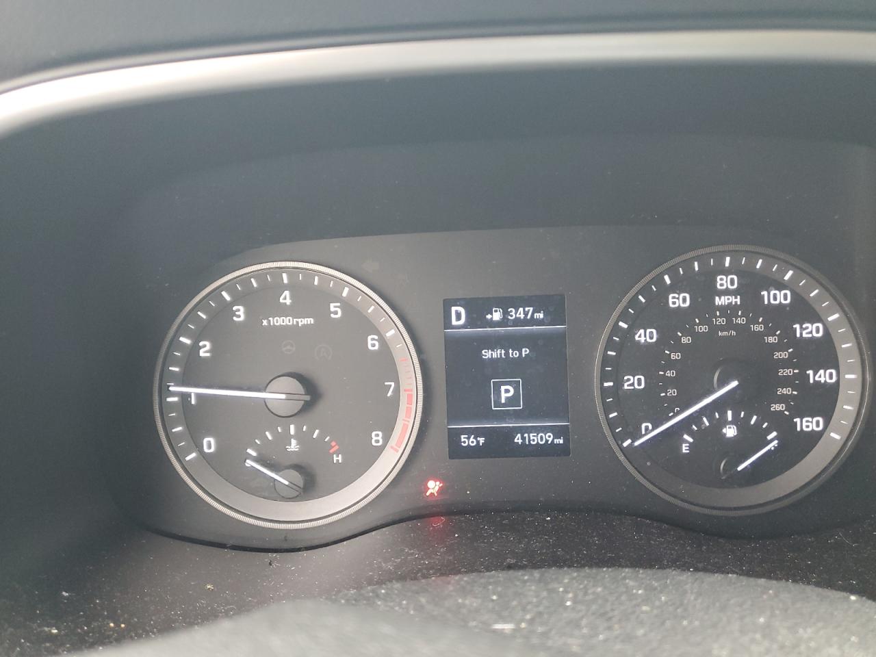 2019 Hyundai Tucson VIN KM8J33AL2KU910004 Copart auction photo, front end damage thumbnail 9