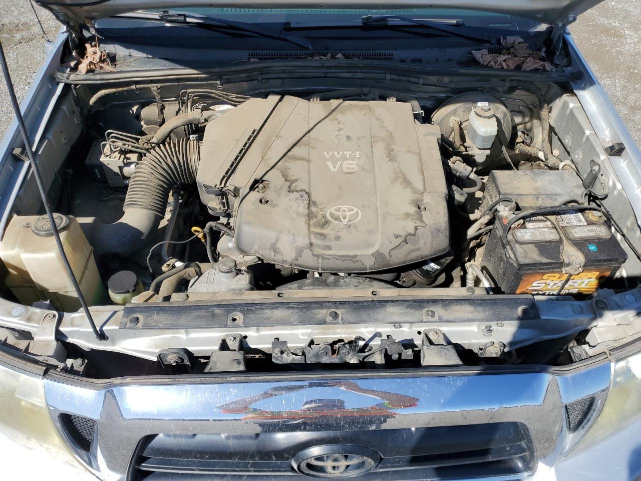 2008 Toyota Tacoma VIN 3TMKU72N68M015352 Copart auction photo, rear end damage thumbnail 11