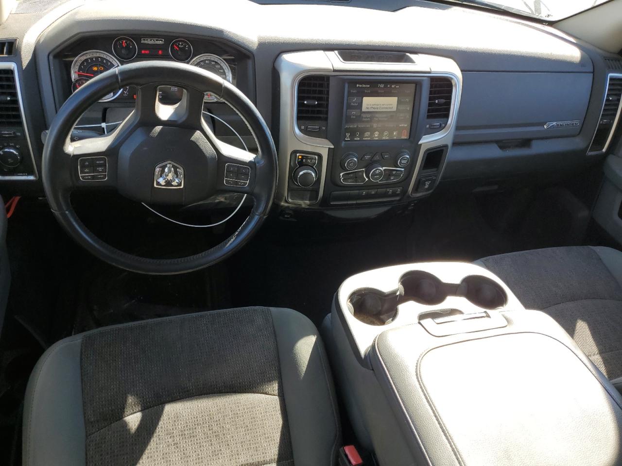 2017 RAM 1500 VIN 1C6RR6GT8HS651075 Copart auction photo, front end damage thumbnail 8
