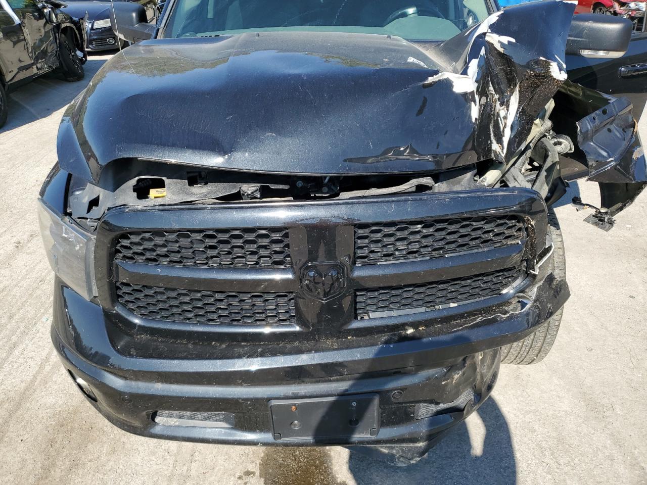 2018 RAM 1500 VIN 1C6RR7LT8JS126423 Copart auction photo, front end damage thumbnail 11