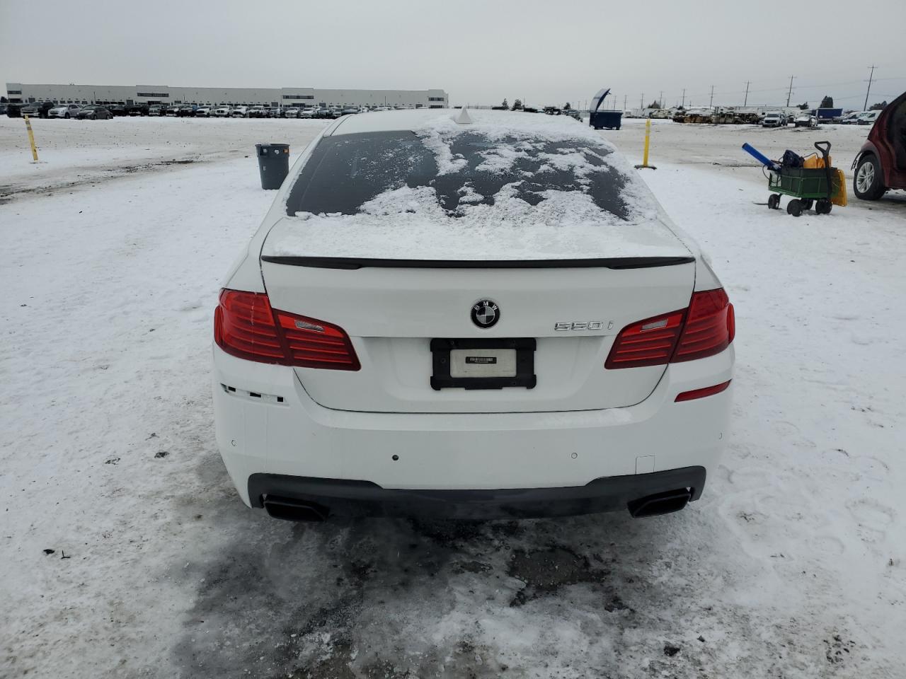 2014 BMW 5er VIN WBAKN9C5XED000669 Copart auction photo, mechanical damage thumbnail 6