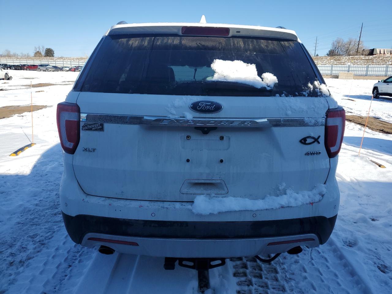 2017 Ford Explorer VIN 1FM5K8D87HGC13850 Copart auction photo, front end damage thumbnail 6