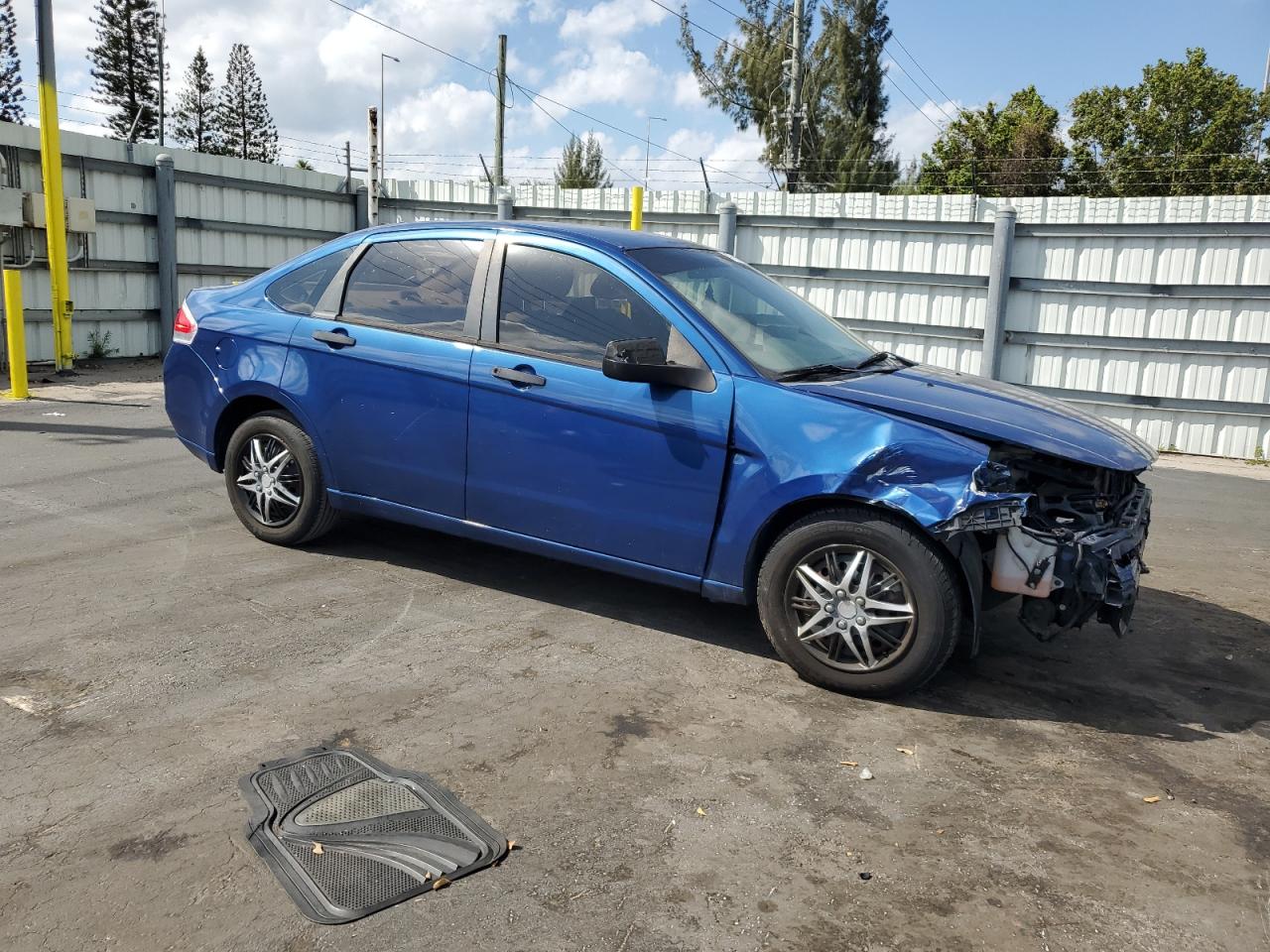 2008 Ford Focus VIN 1FAHP34N98W280344 Copart auction photo, front end damage thumbnail 4