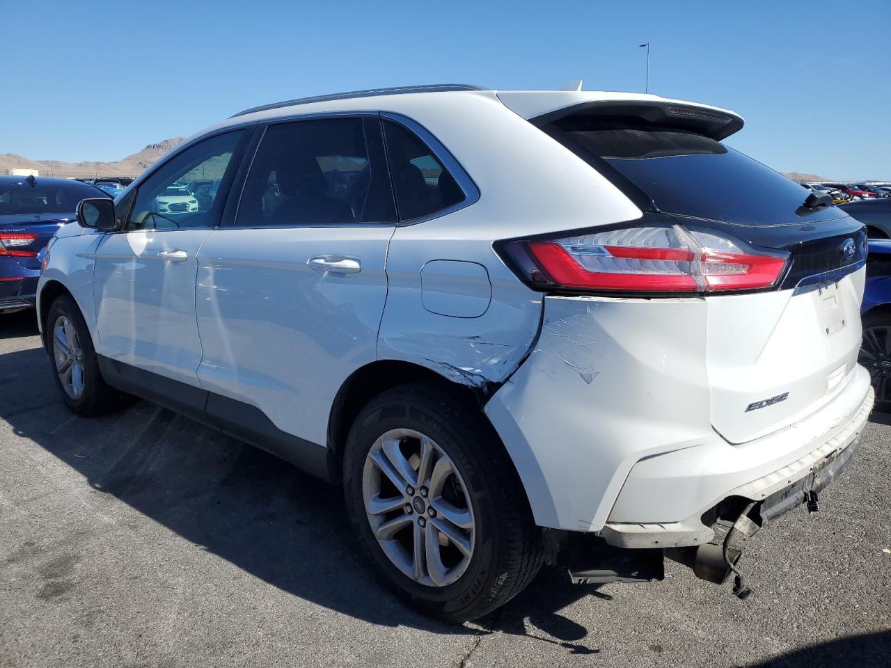 2019 Ford Edge VIN 2FMPK4J99KBB90388 Copart auction photo, rear end damage thumbnail 2