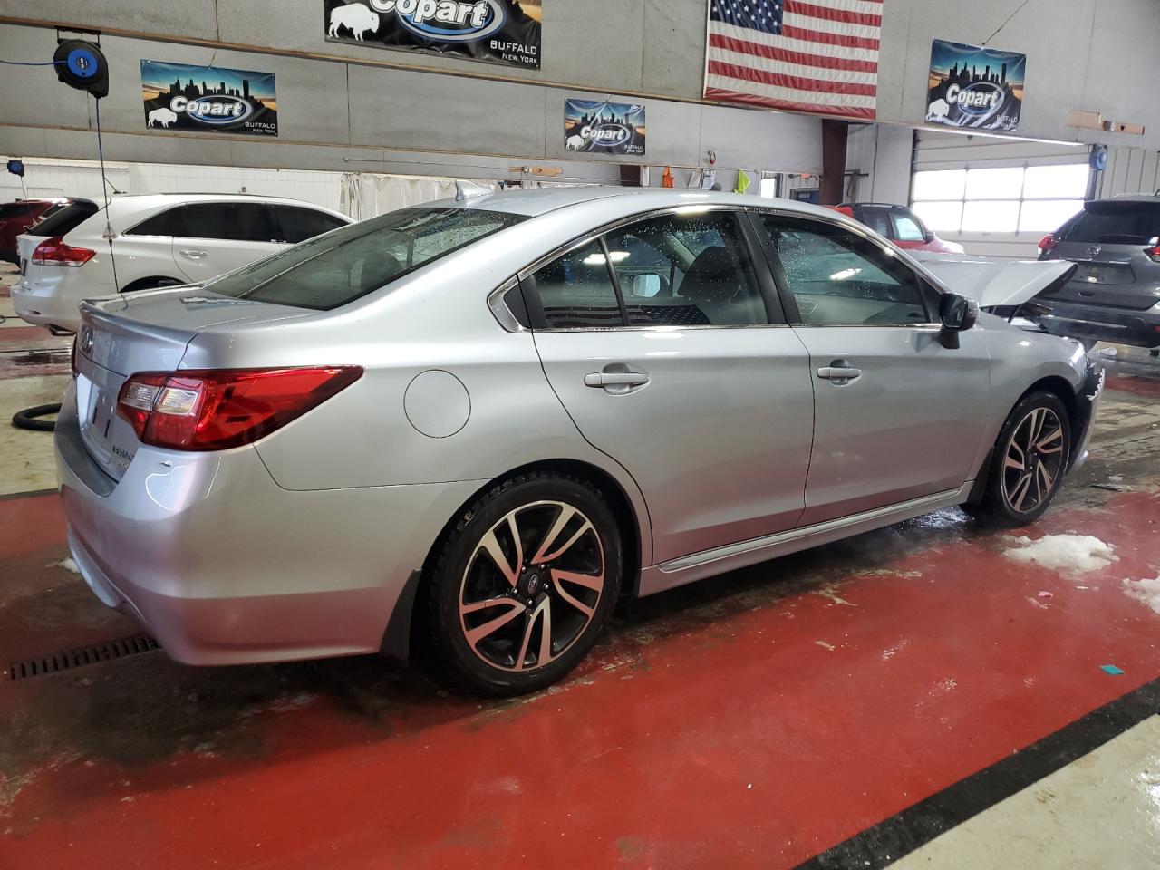 2017 Subaru Legacy VIN 4S3BNAR62H3054210 Copart auction photo, front end damage thumbnail 3