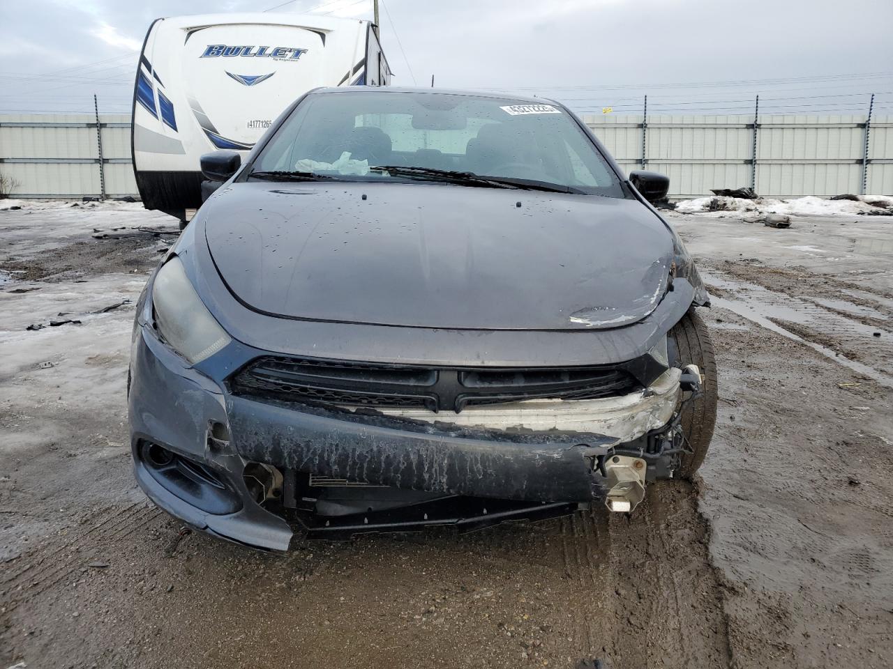 2015 Dodge Dart VIN 1C3CDFBB5FD112494 Copart auction photo, front end / side damage thumbnail 5