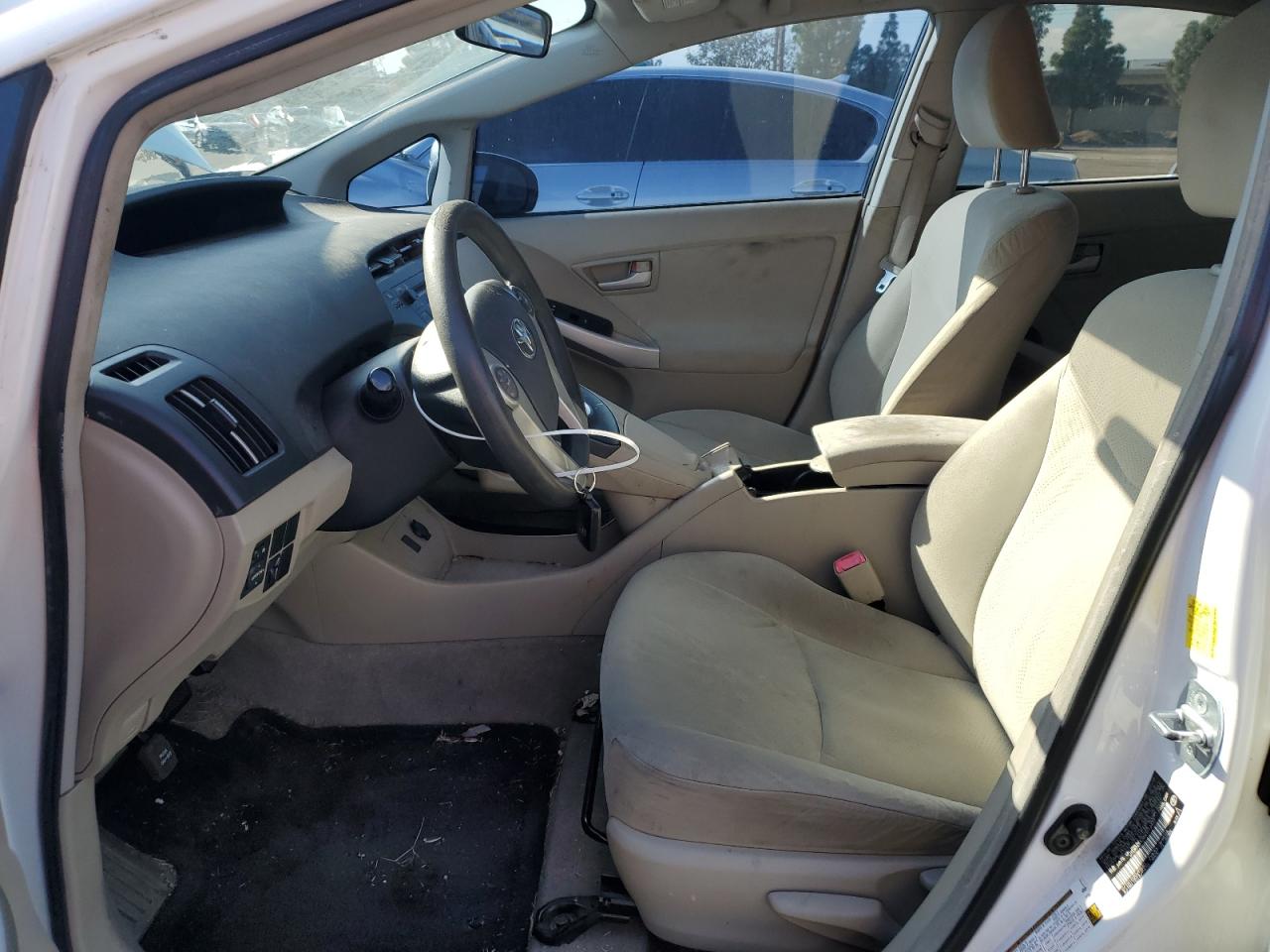 2010 Toyota Prius VIN JTDKN3DU9A0212437 Copart auction photo, mechanical damage thumbnail 7