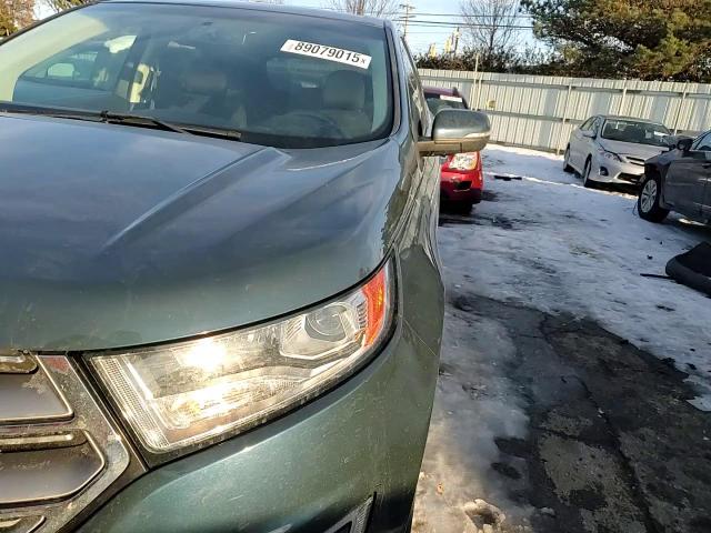 2016 Ford Edge VIN 2FMPK3J90GBC36319 Copart auction photo, rear end damage thumbnail 12