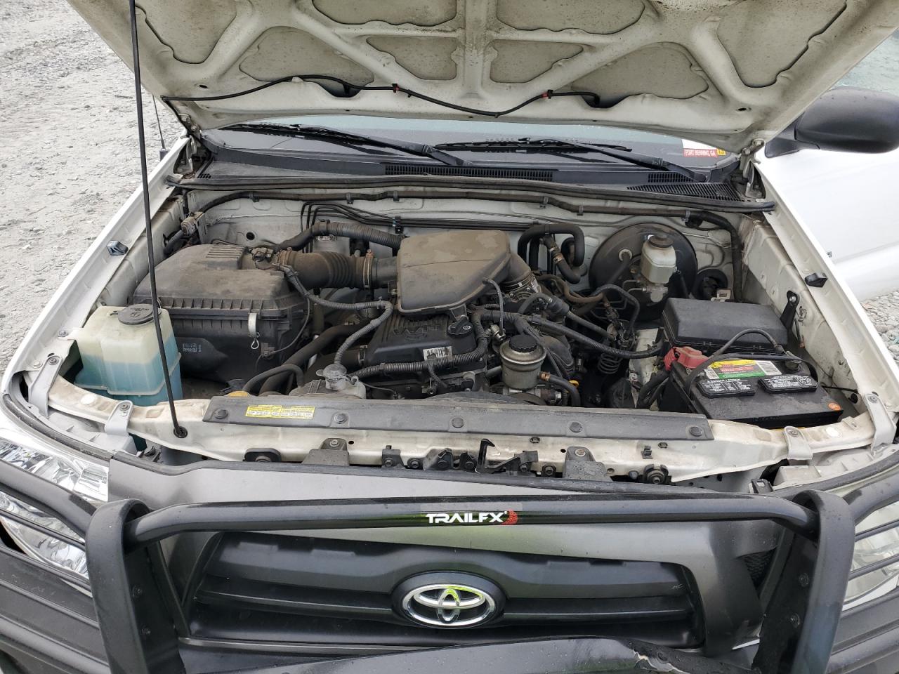 2008 Toyota Tacoma VIN 5TENX22N18Z520791 Copart auction photo, front end damage thumbnail 11