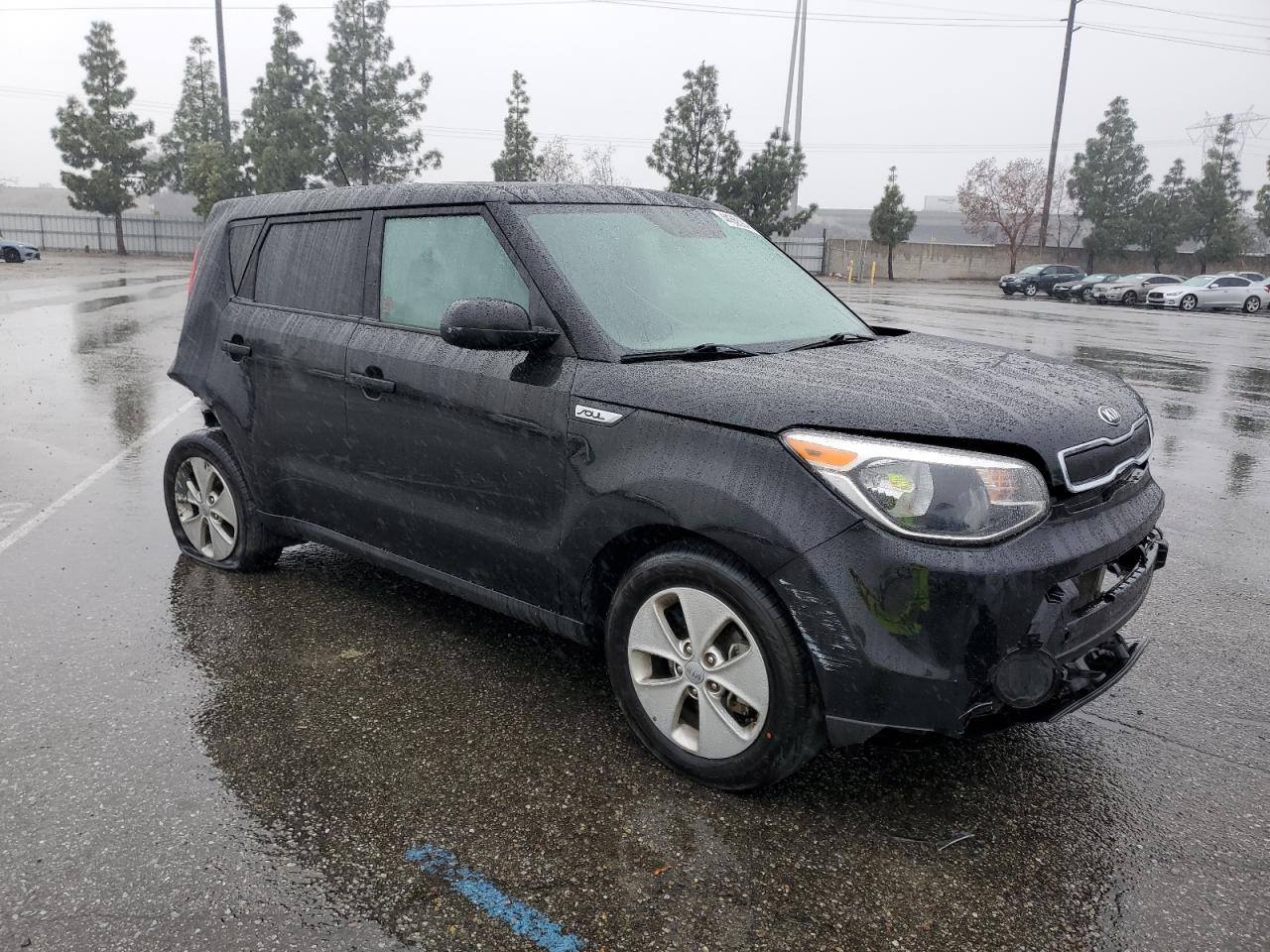 2016 KIA Soul VIN KNDJN2A27G7392638 Copart auction photo, front end / rear end damage thumbnail 4