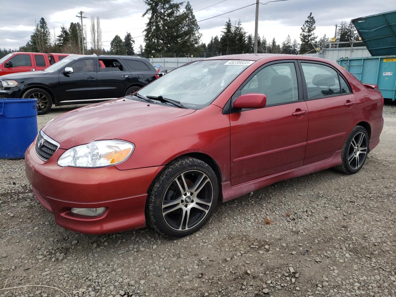 2008 Toyota Corolla VIN 1NXBR30E08Z989526