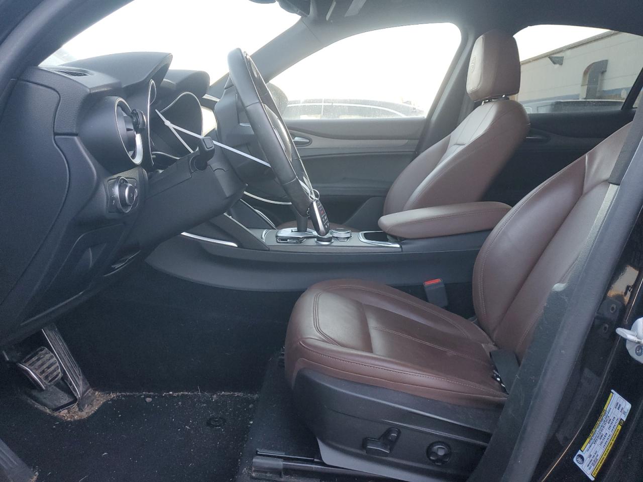 2022 Alfa Romeo Stelvio VIN ZASPAKBN3N7D27014 Copart auction photo, rear end / mechanical damage thumbnail 7