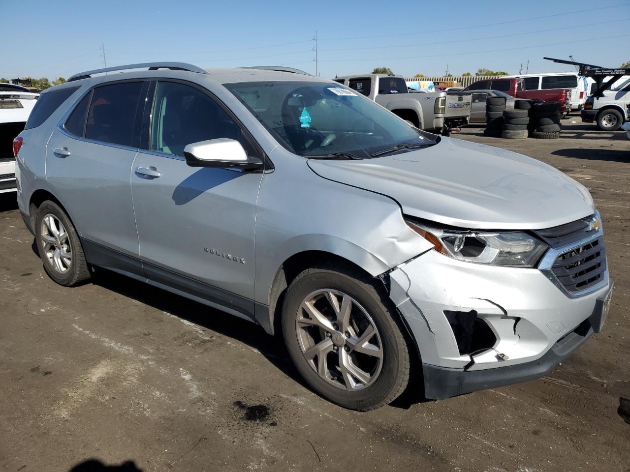 2018 Chevrolet Equinox VIN 2GNAXKEXXJ6316782 Copart auction photo, rear end damage thumbnail 4