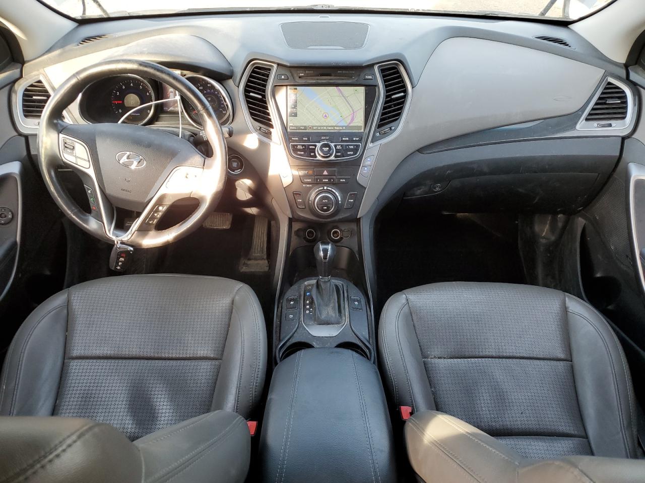 2015 Hyundai Santa Fe VIN 5XYZW4LA8FG269271 Copart auction photo, front end damage thumbnail 8