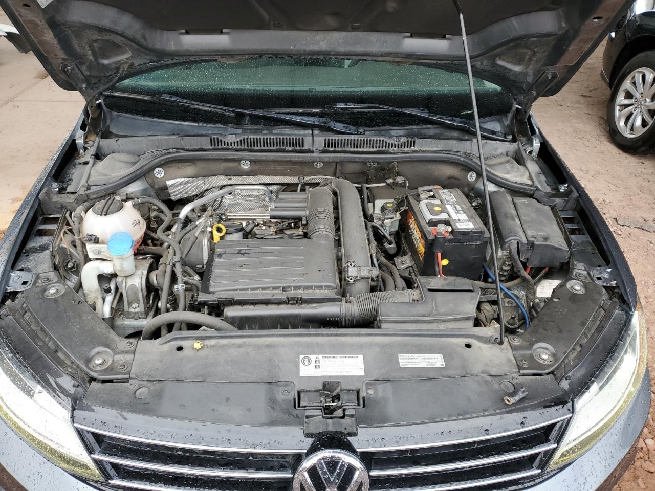 2017 Volkswagen Jetta VIN 3VW2B7AJ4HM314534 Copart auction photo, rear end damage thumbnail 11