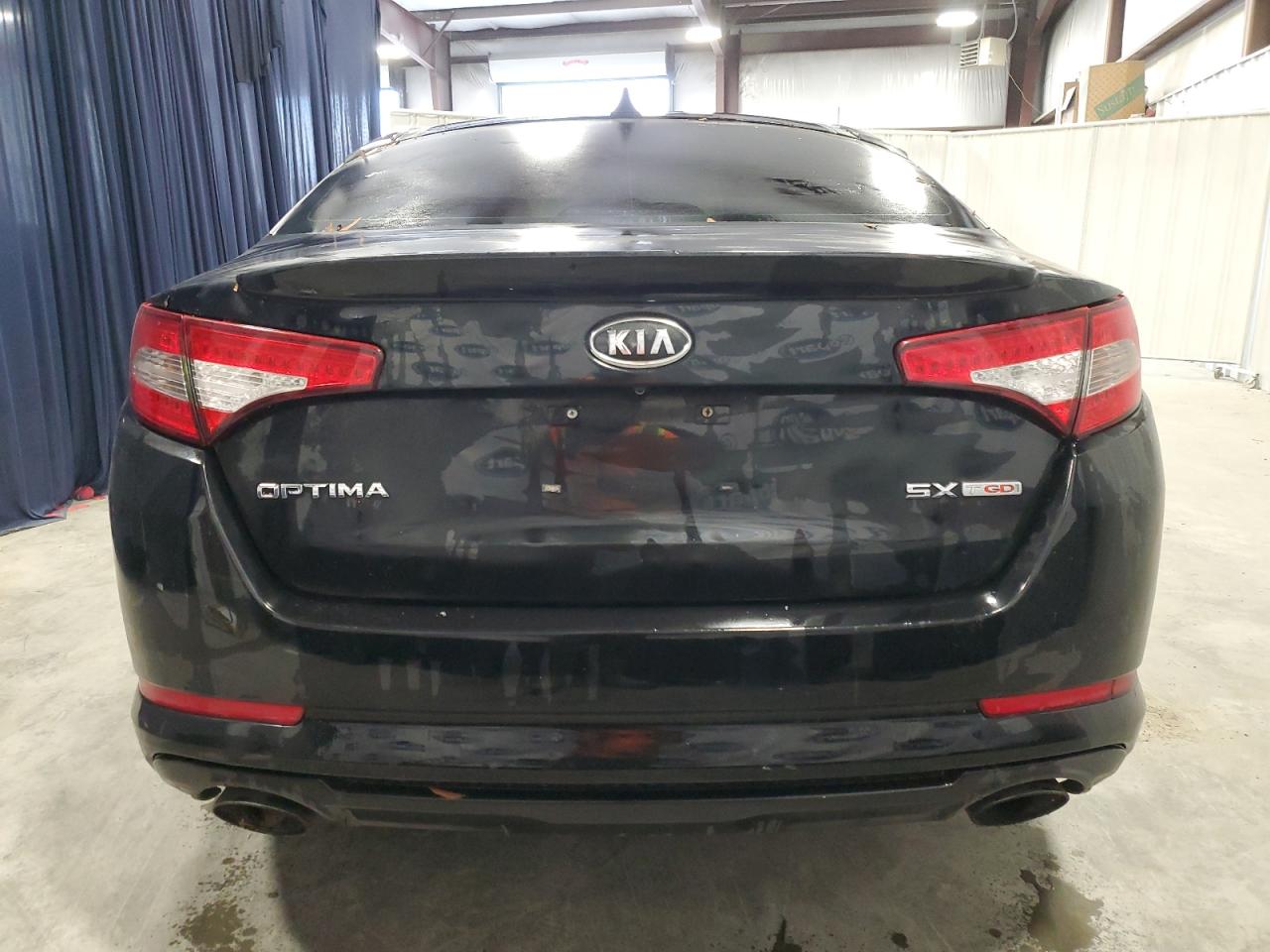 2012 KIA Optima VIN 5XXGR4A69CG001584 Copart auction photo, front end damage thumbnail 6