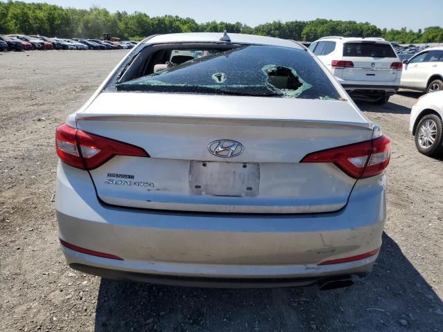2017 Hyundai Sonata VIN 5NPE24AF5HH502124 Copart auction photo, rear end / side damage thumbnail 6