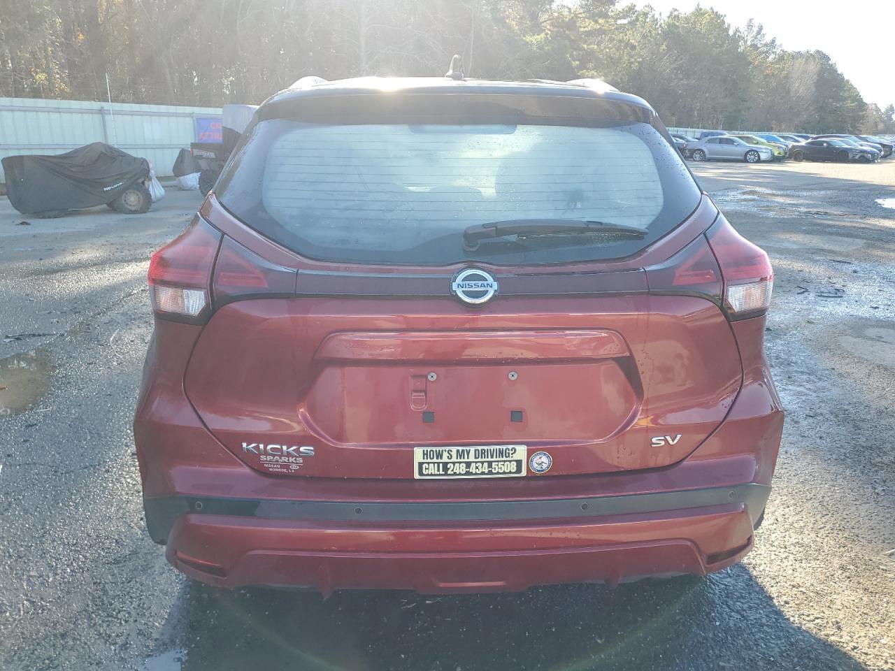 2021 Nissan Kicks VIN 3N1CP5CV8ML494505 Copart auction photo, front end damage thumbnail 6