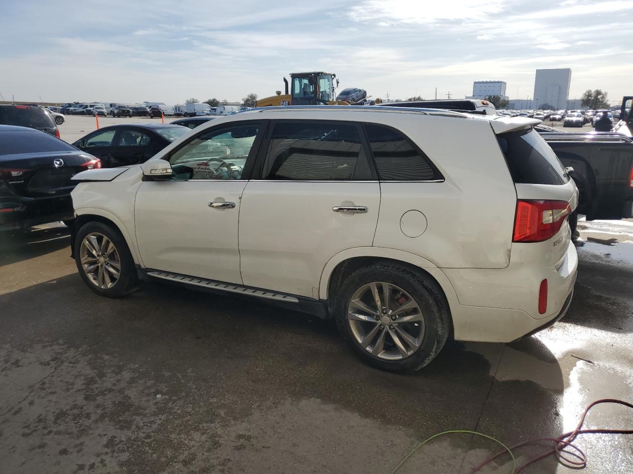 2014 KIA Sorento VIN 5XYKW4A70EG470105 Copart auction photo, front end damage thumbnail 2