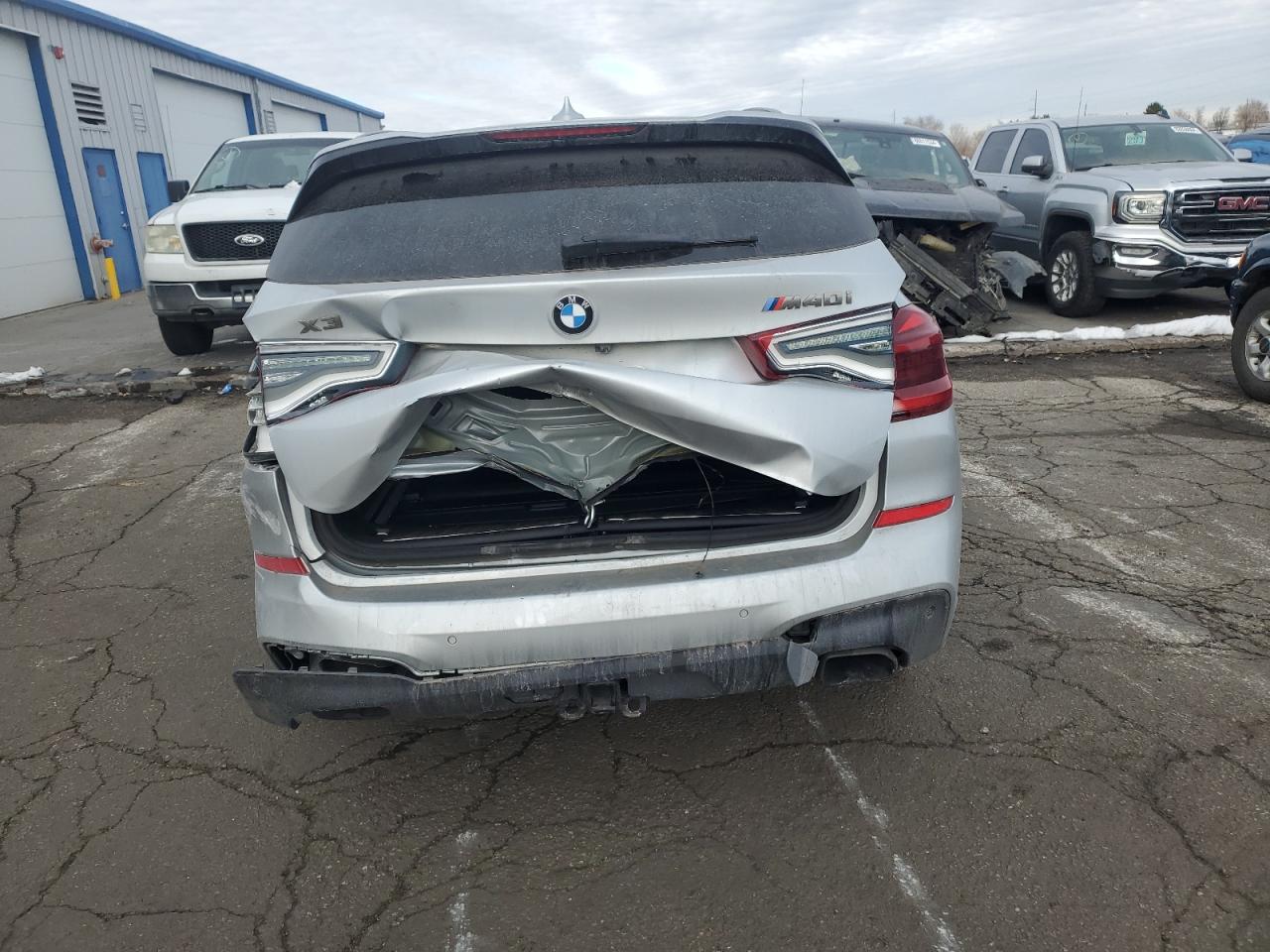 2018 BMW X3 VIN 5UXTS3C54J0Y95119 Copart auction photo, all over damage thumbnail 6