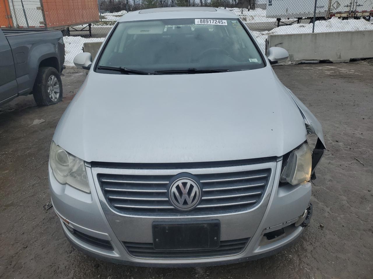2007 Volkswagen Passat VIN WVWAK73C07P118046 Copart auction photo, front end damage thumbnail 5