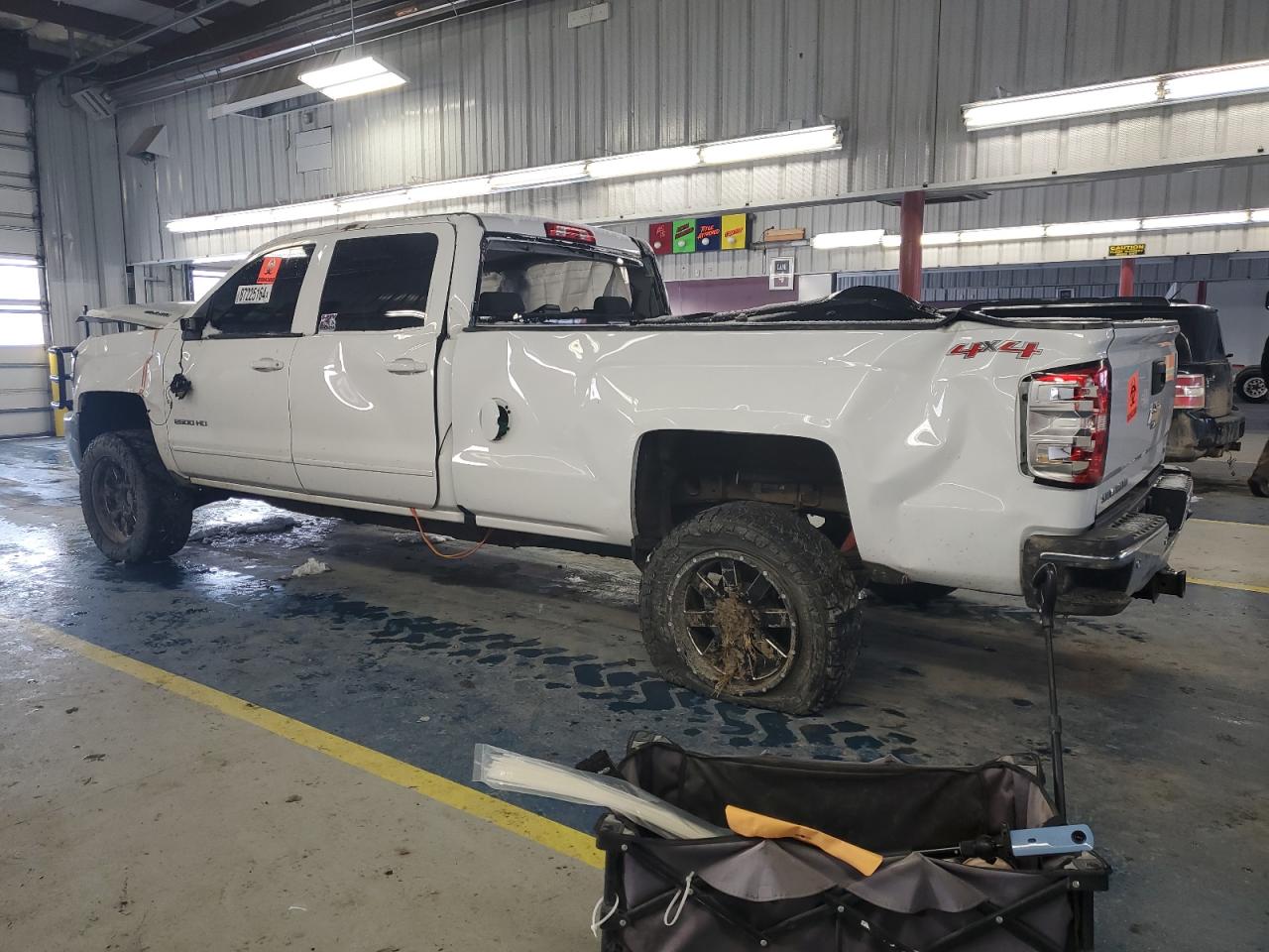 2015 Chevrolet Silverado VIN 1GC1KVE87FF503279 Copart auction photo, all over damage thumbnail 2