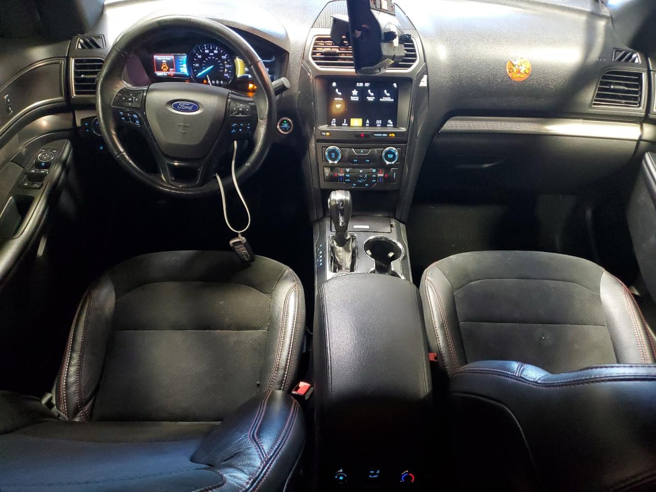 2018 Ford Explorer VIN 1FM5K8D80JGC20984 Copart auction photo, side / front end damage thumbnail 8