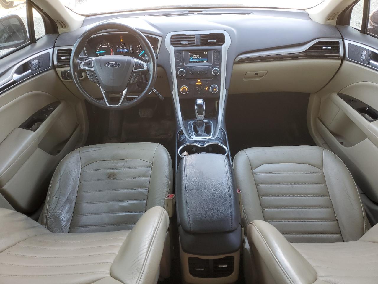 2014 Ford Fusion VIN 3FA6P0H98ER368173 Copart auction photo, side / front end damage thumbnail 8