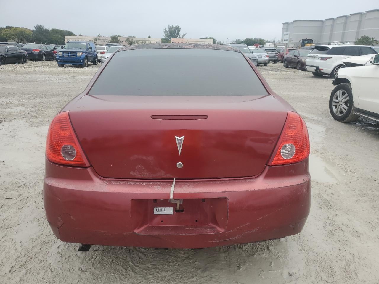 2008 Pontiac G6 VIN 1G2ZF57B584282686 Copart auction photo, front end damage thumbnail 6