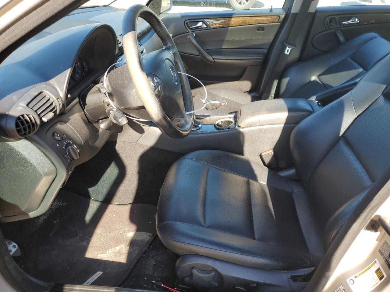 2007 Mercedes-Benz C-klasse VIN WDBRF52H37F901259 Copart auction photo, rear end damage thumbnail 7