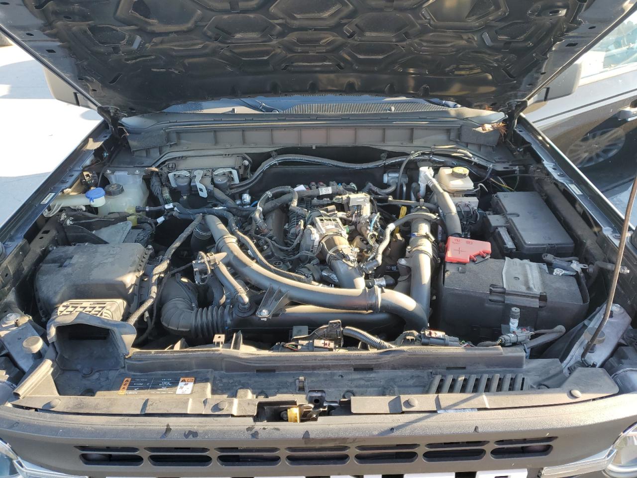 2022 Ford Bronco VIN 1FMEE5DP0NLB49831 Copart auction photo, rear end damage thumbnail 12