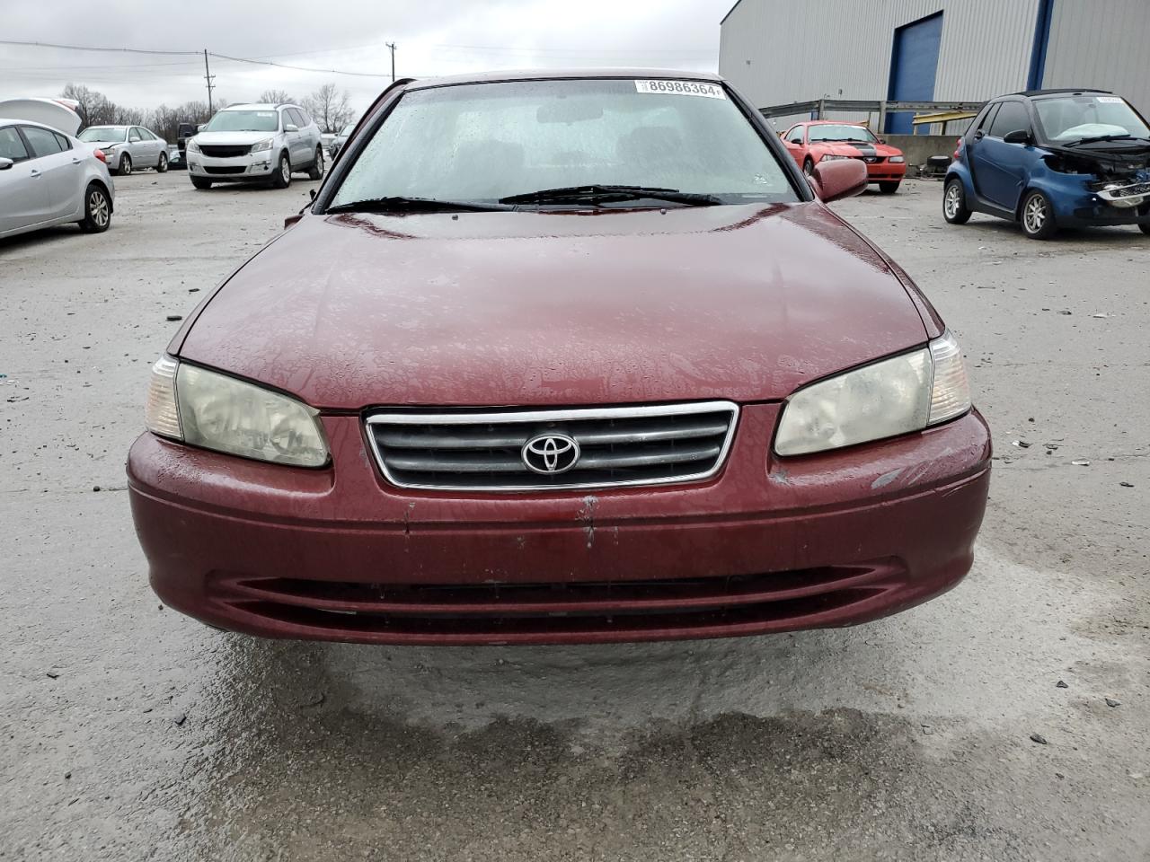 2001 Toyota Camry VIN 4T1BG22K41U101210 Copart auction photo, side / front end damage thumbnail 5