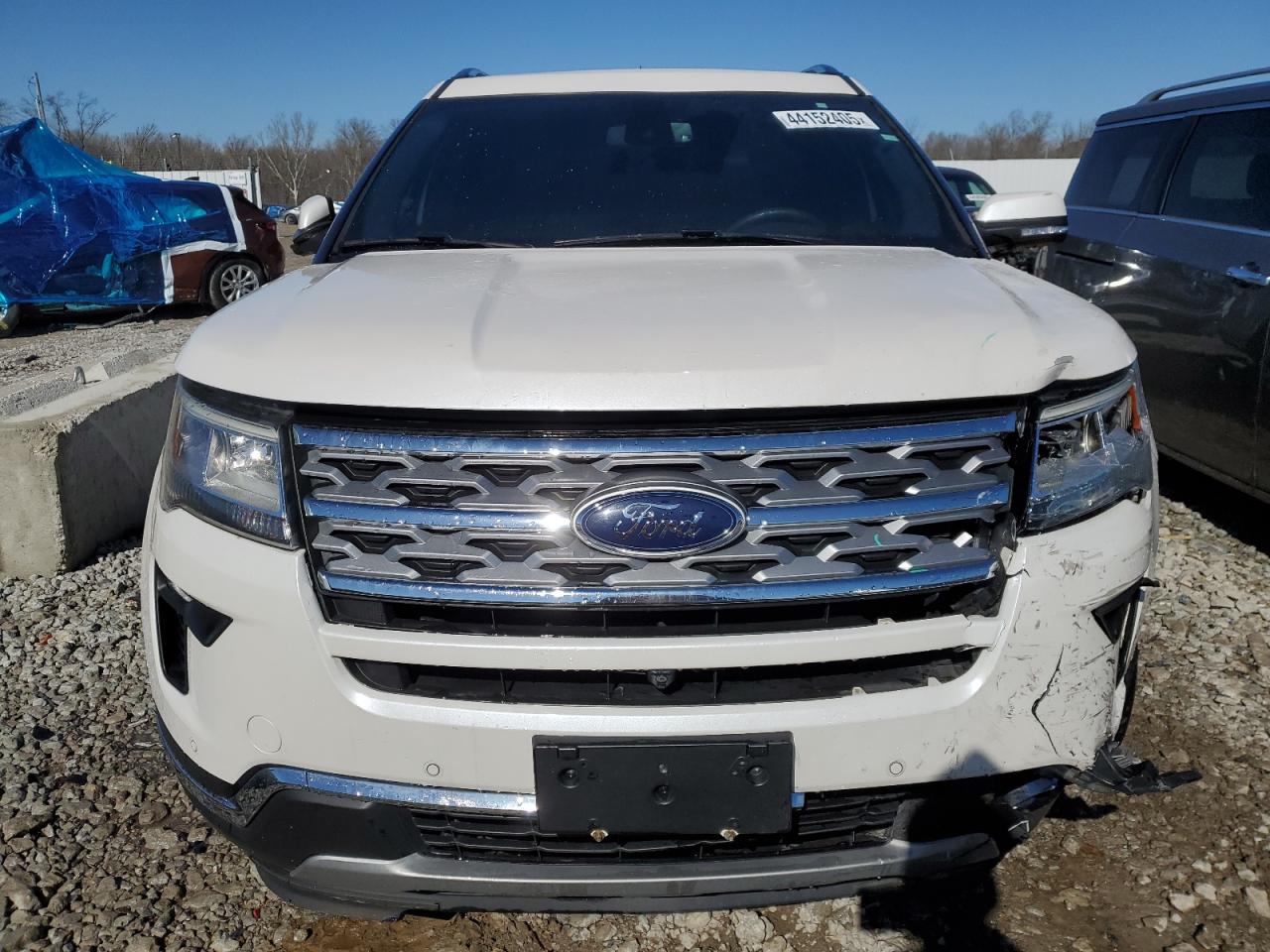 2018 Ford Explorer VIN 1FM5K8FH1JGC96050 Copart auction photo, front end damage thumbnail 5