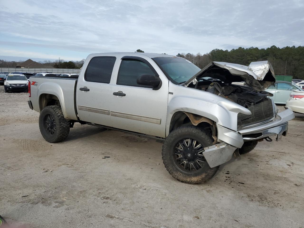 2013 GMC Sierra VIN 3GTP2VE76DG351184 Copart auction photo, front end damage thumbnail 4