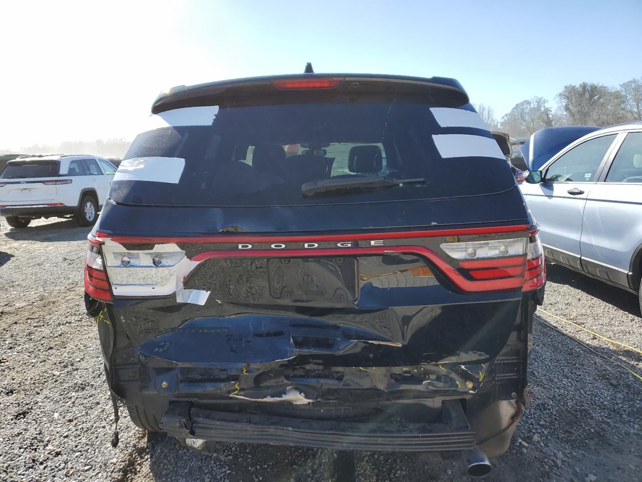2020 Dodge Durango VIN 1C4RDJAG3LC330666 Copart auction photo, rear end damage thumbnail 6