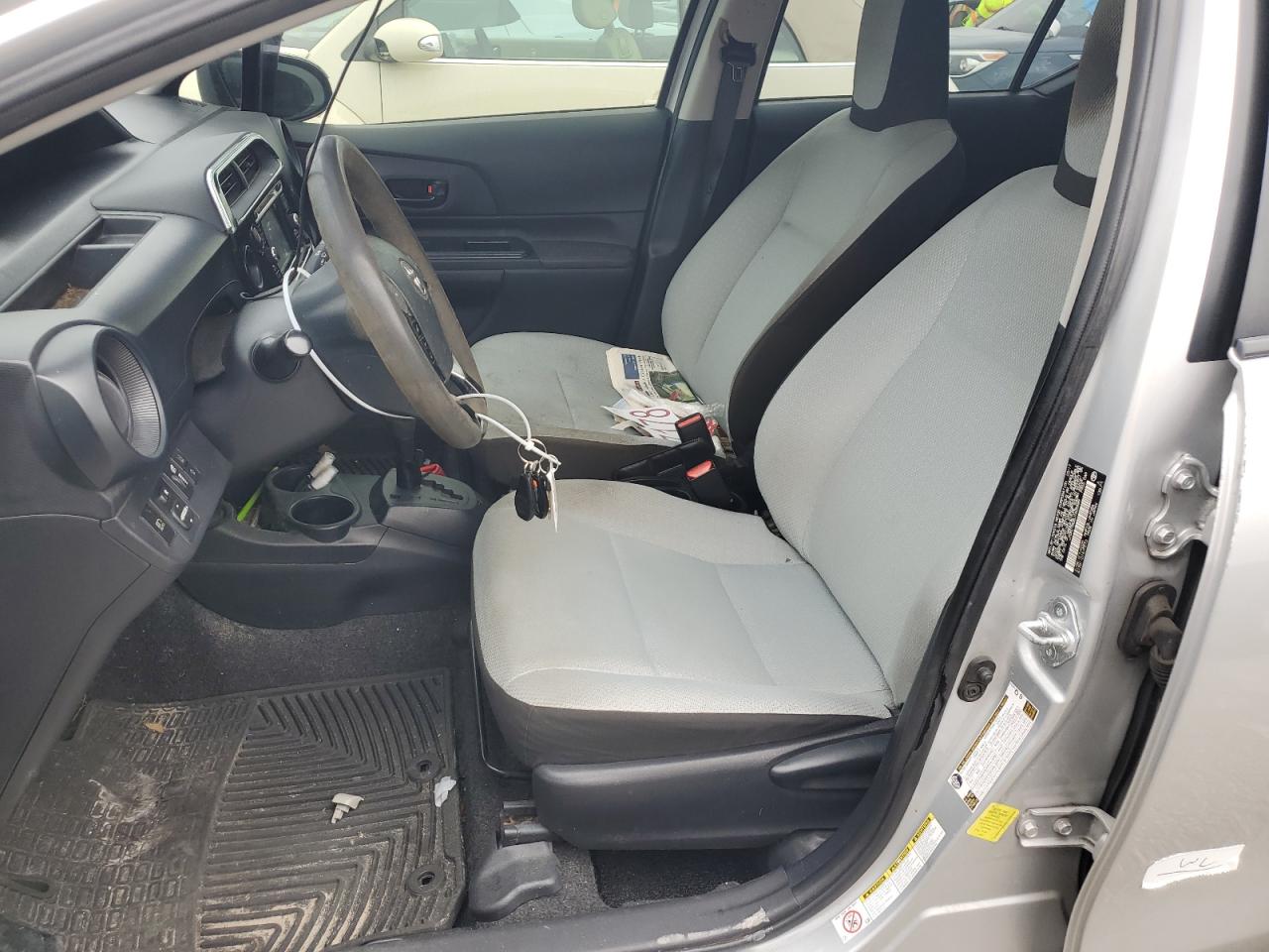 2018 Toyota Prius VIN JTDKDTB38J1605689 Copart auction photo, water/flood damage thumbnail 7