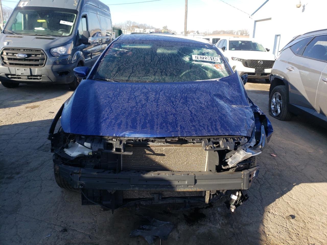 2017 KIA Forte VIN 3KPFL4A71HE151730 Copart auction photo, front end / side damage thumbnail 5