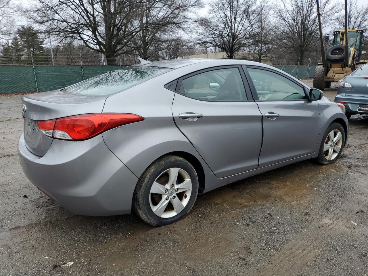 2012 Hyundai Elantra VIN KMHDH4AE2CU433033 Copart auction photo, minor dent/scratches damage thumbnail 3