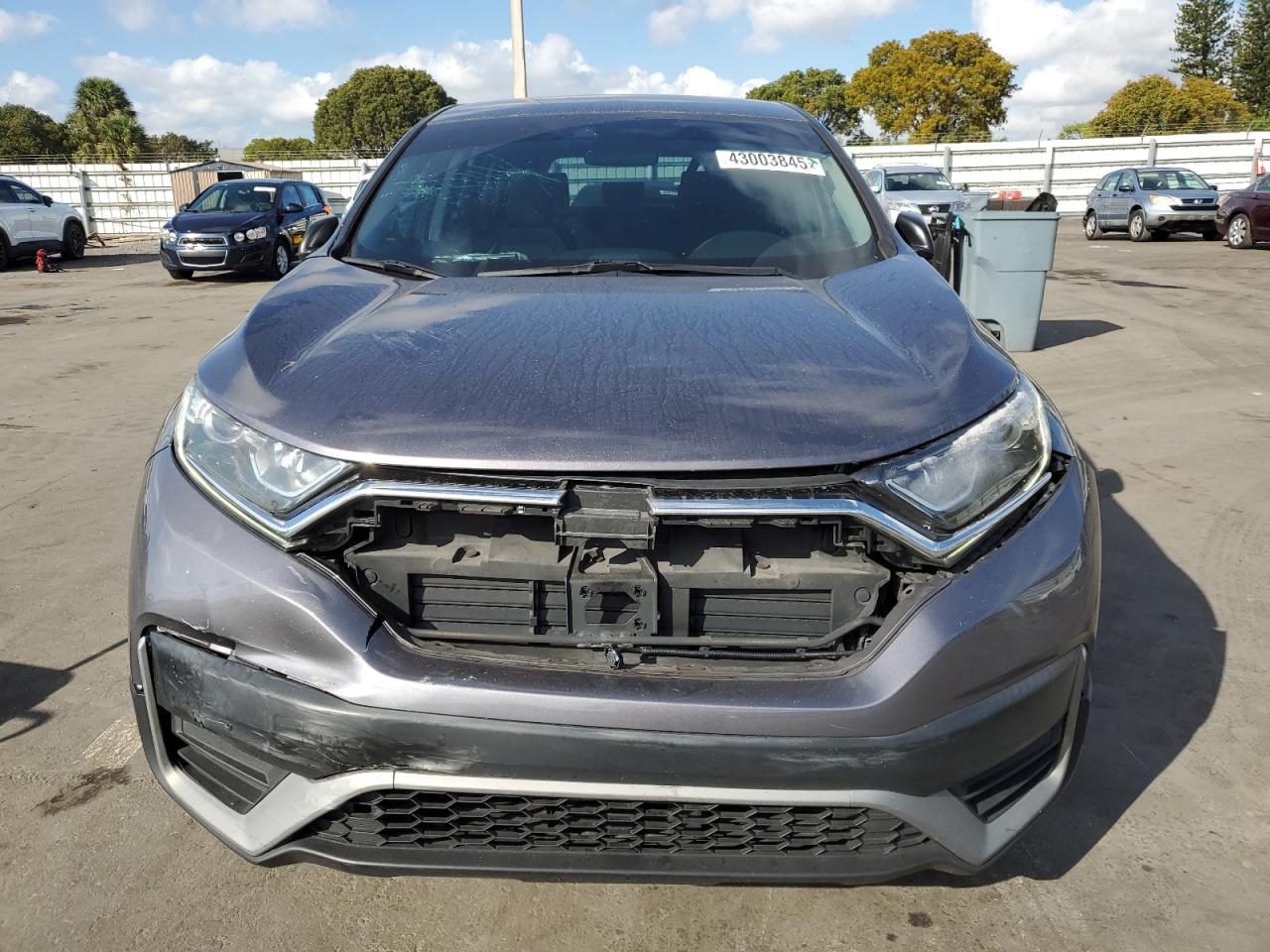 2021 Honda CR-V VIN 5J6RW1H29ML005911 Copart auction photo, front end damage thumbnail 5