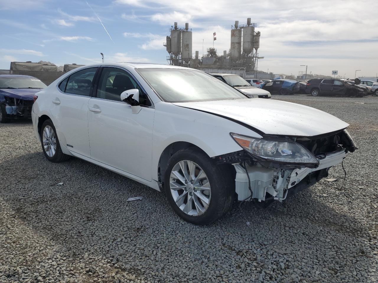 2013 Lexus ES VIN JTHBW1GG7D2001185 Copart auction photo, front end damage thumbnail 4